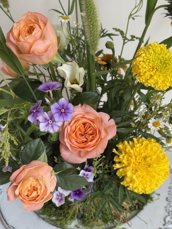 淺盤桌花